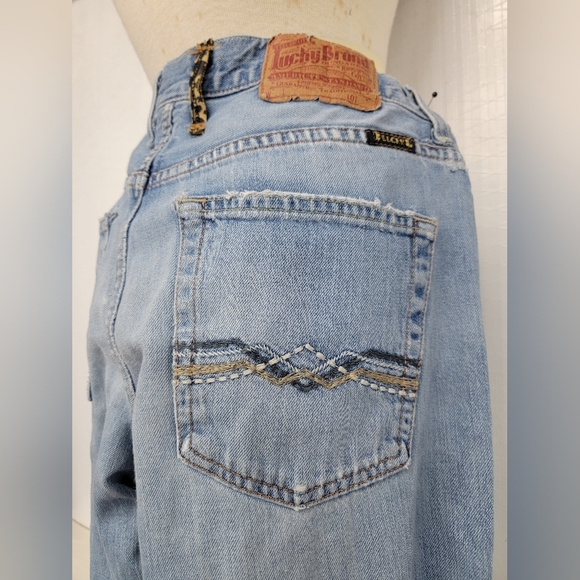 Lucky Brand With Hippie Vibe Bell Bottoms Upcycled - Picture 8 of 12